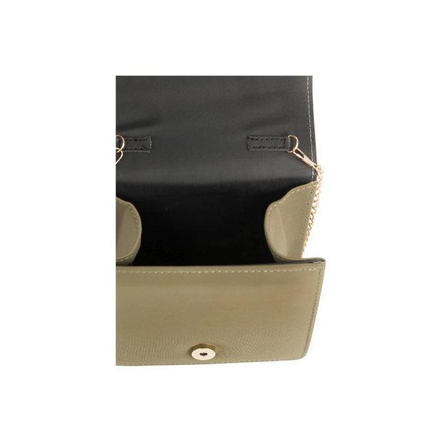Zentil Olive Heart Sequin Handbag for Stylish Charm