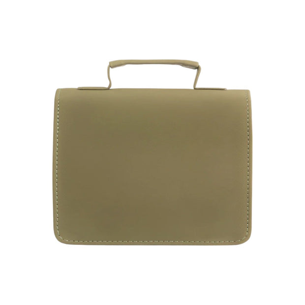 Zentil Olive Heart Sequin Handbag for Stylish Charm